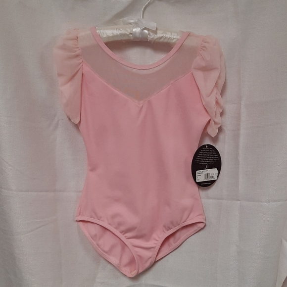 Capezio Puff Sleeve Leotard #3990C - Picture 1 of 8